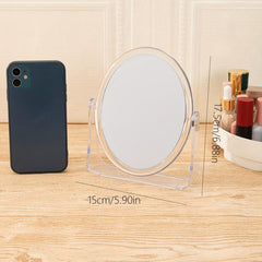 Travel Vanity Mirror 360 Rotation Stand Beauty Mirror