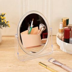 Travel Vanity Mirror 360 Rotation Stand Beauty Mirror