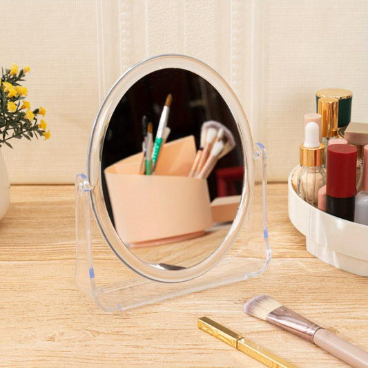 Travel Vanity Mirror 360 Rotation Stand Beauty Mirror