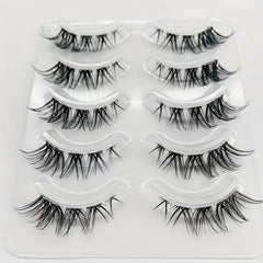 Fox False Eyelashes Eye End Lenghtening Light Smoky Makeup