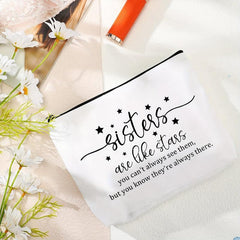 Sisterhood Makeup Bag Case - Birthday Gift for Sisters