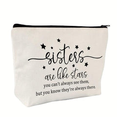 Sisterhood Makeup Bag Case - Birthday Gift for Sisters