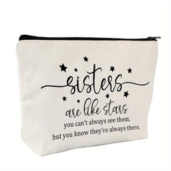 Sisterhood Makeup Bag Case - Birthday Gift for Sisters