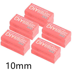 Matte Soft 10-16mm Mink Lash Clusters, DIY Individual Lashes