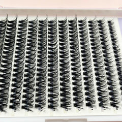Cluster Lashes 240Pcs 30D 40D D Curling Lash Extensions Soft And Natural