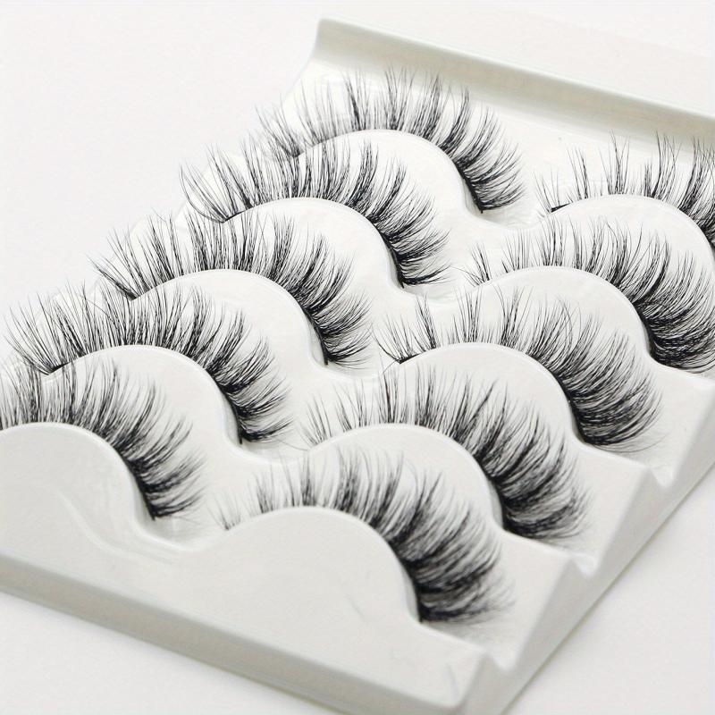 Soft and Fluffy 3D Curling False Eyelashes for Natural Look Extensions