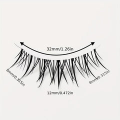 Sunflower Lashes Faux Mink Full Strip Fairy False Eyelashes