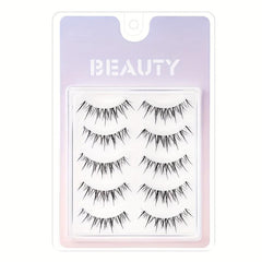 Sunflower Lashes Faux Mink Full Strip Fairy False Eyelashes