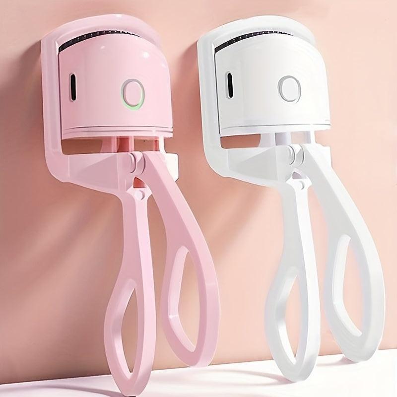 USB Rechargeable Heated Eyelash Curler with 2 Temperature Modes