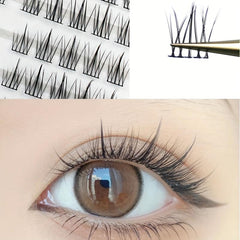 Palm Lashes DIY Eyelash Extensions 90 Clusters C Curl Mixed