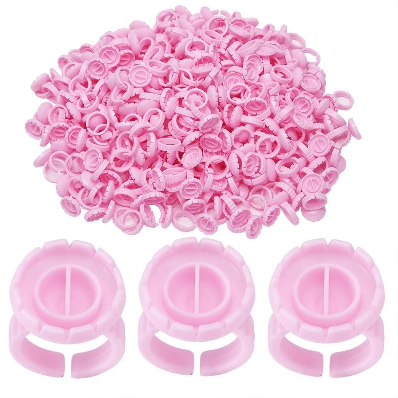 100 Easy Fanning Glue Cups for Volume Lashes - Smart Glue Rings