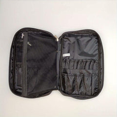 Makeup Brush Organizer Travel Cosmetic Bag with Handles