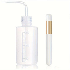 Eyelash Wash Bottle & Shampoo Brush Set 250ml Extension Tool