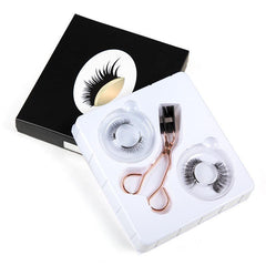 3 Pairs Magnetic Eyelashes Natural Look - Glue-Free Reusable False Eyelashes