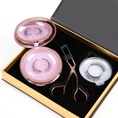 3 Pairs Magnetic Eyelashes Natural Look - Glue-Free Reusable False Eyelashes