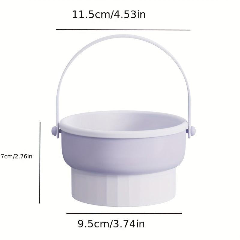 Silicone Brush Cleaning Mat & Drying Holder 2-in-1 Makeup Tool
