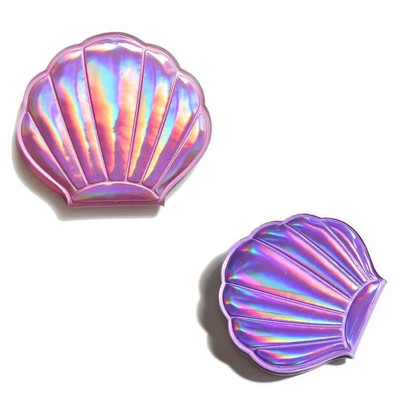 Adorable Shell Folding Mirror Double Side Compact Mirror