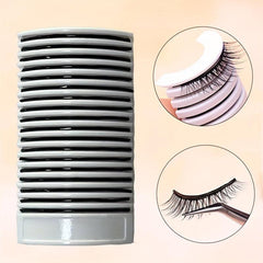 18 Self Adhesive Eyelash Jelly Strips Reusable Glue Waterproof