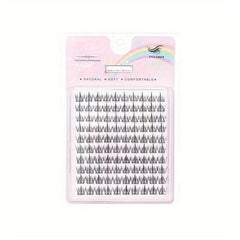 Curling DIY Eyelash Extensions Individual Cluster Volume Lashes