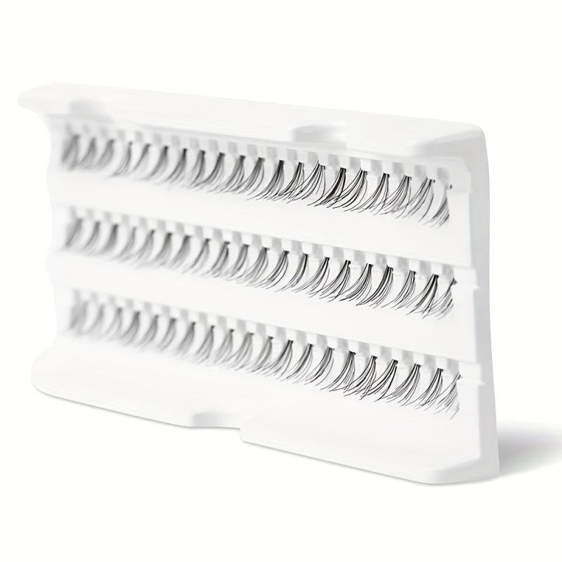 Medium Cluster Fans Lashes Segmented False Eyelashes 60 Clusters
