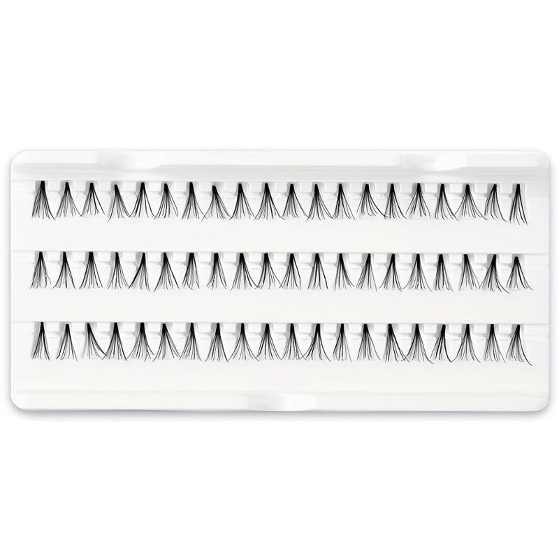 Medium Cluster Fans Lashes Segmented False Eyelashes 60 Clusters