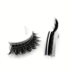 3 Pairs Self Adhesive Eyelashes Reusable False Eyelashes Waterproof Natural Look