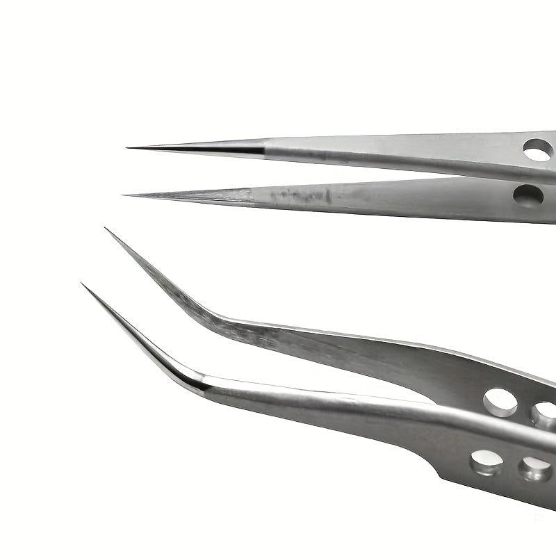 Anti Static Stainless Steel Tweezers for Eyelash Extensions