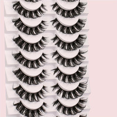 Dramatic 5D Faux Mink Eyelashes 10 Pairs