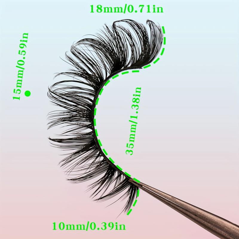 Dramatic 5D Faux Mink Eyelashes 10 Pairs