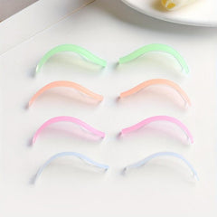 4 Pairs Eyelash Perming Curler Lift Pads Silicone Rods Eyelash Per