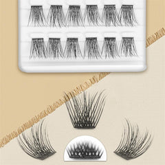 C Curl Lash Clusters 10-16mm Individual Wisps for DIY Eyelash Extensions