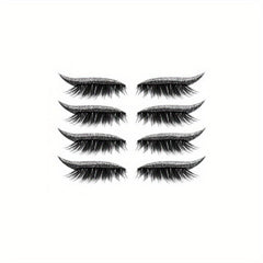 Glitter Eyeliner & Eyelashes Stickers Self Adhesive Extension Patch