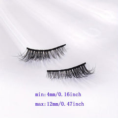 Fluffy Half Eye Lashes Soft Mink Hair Natural Style Cosplay