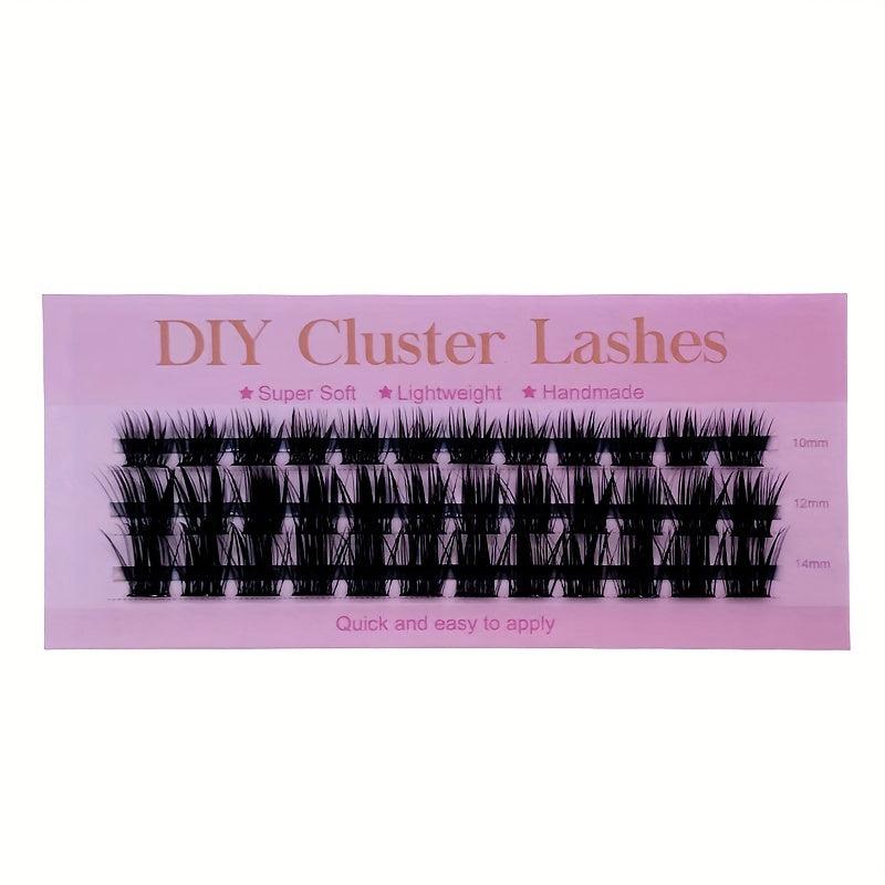 3 Rows Cluster Lashes Individual Cluster DIY Lash Extension Segmented False Lash