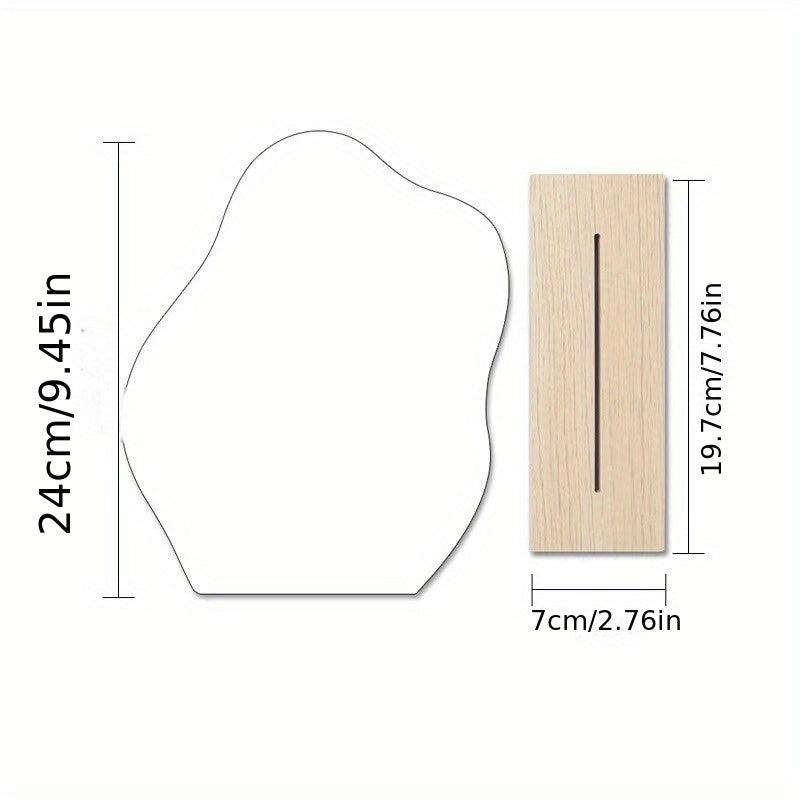 Acrylic Vanity Mirror for Minimal Space Decor