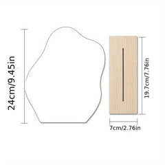 Acrylic Vanity Mirror for Minimal Space Decor