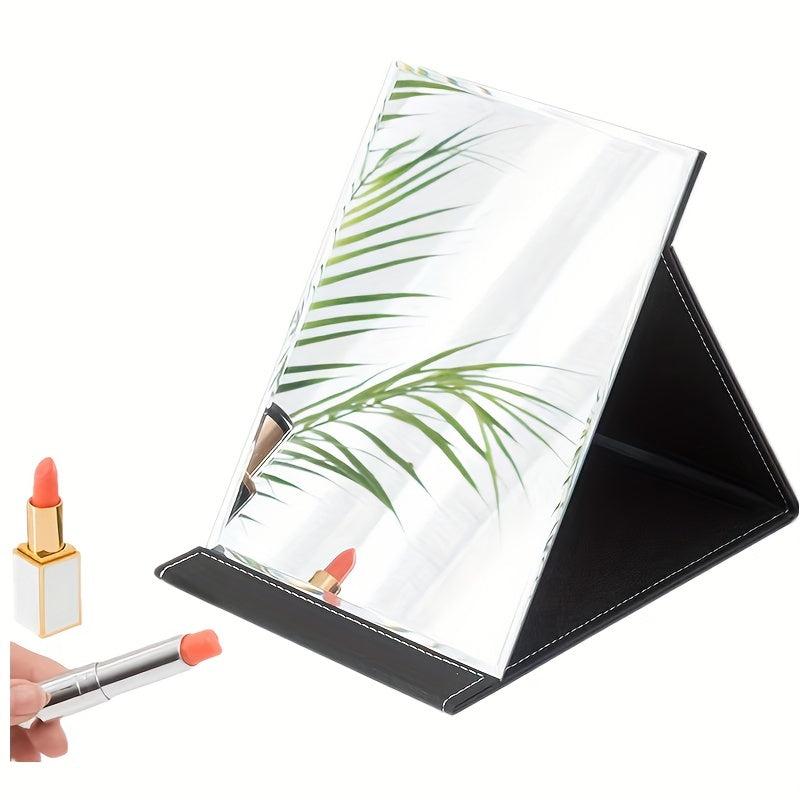 Folded Table Makeup Mirror Adjustable Rectangular Ultra Thin Mirror