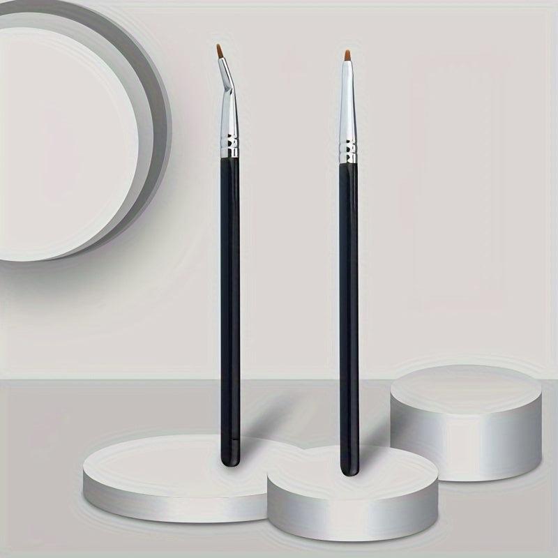 Angled Eye Liner Brush Synthetic Hair Eyeliner Makeup Small Concealer Tool