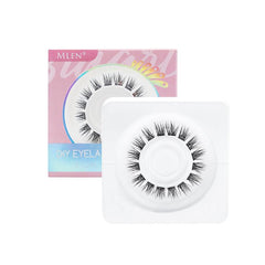 16 Clusters Fluffy C Curl Mini Wisps Eyelash Extensions Natural Look