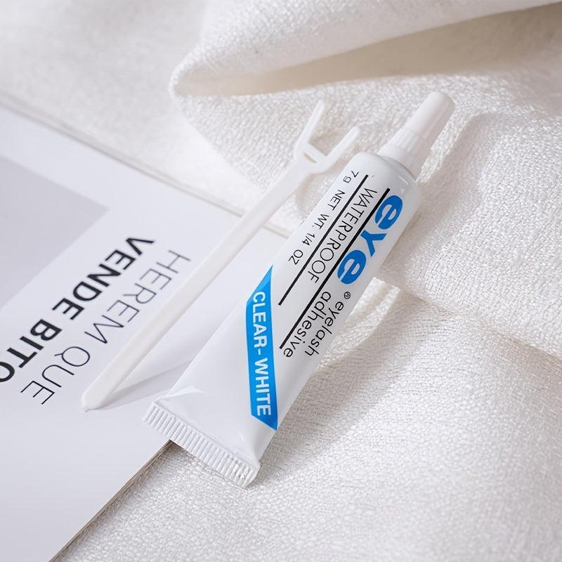 Waterproof Invisible Eyelash Glue Hold Strong Adhesive with Y Shape Accessory