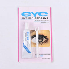 Waterproof Invisible Eyelash Glue Hold Strong Adhesive with Y Shape Accessory