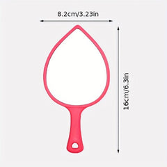 Leaf Hand Mirror High Definition Beauty Mirror