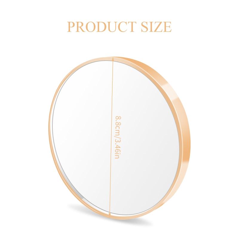 10x Magnification Round Make Up Mirror