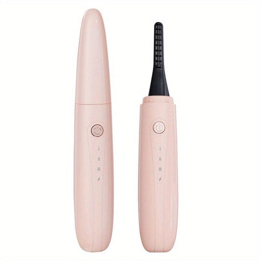 Rechargeable Heated Eyelash Curlers Quick Heating Long Lasting Curl