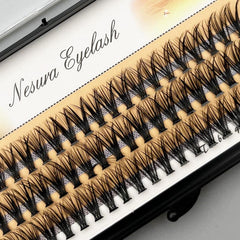 Mikiwi 180Pcs 30 40D C Curl Mix12 14 16mm Cluster Lashes Individual Lashes