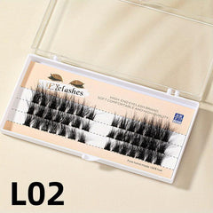 L Curling Lash Clusters DIY Eyelashes Extensions 42 Clusters
