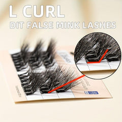 L Curling Lash Clusters DIY Eyelashes Extensions 42 Clusters