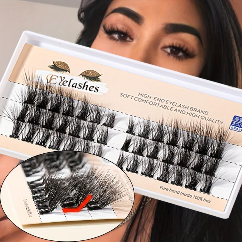 L Curling Lash Clusters DIY Eyelashes Extensions 42 Clusters