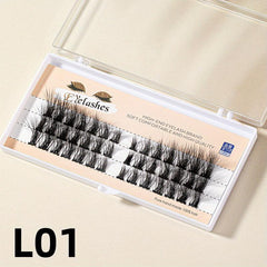 L Curling Lash Clusters DIY Eyelashes Extensions 42 Clusters