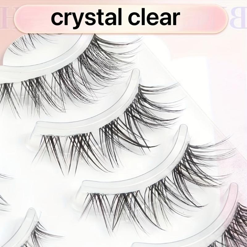 Fluffy Faux Mink False Lashes Soft Volume Long Eyelash Extensions